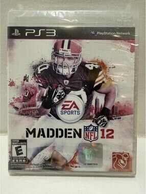 Madden NFL 12 (Sony PlayStation 3, 2011)- New Factory Sealed
